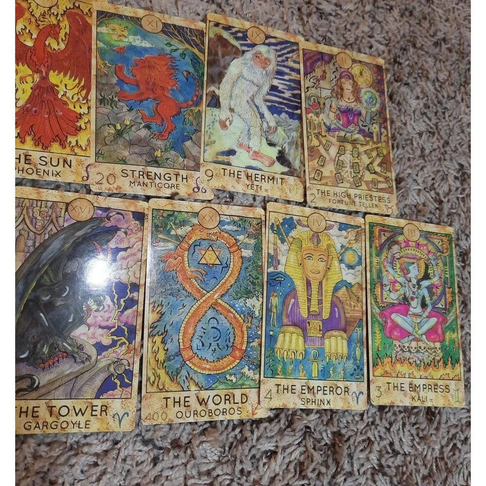 Spirit Halloween Tarot Card Deck
